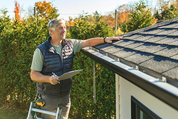 Professional Roofing technician working in North Tonawanda, NY